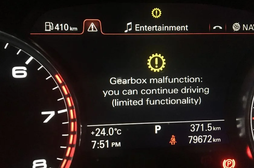 Gearbox Malfunction Audi