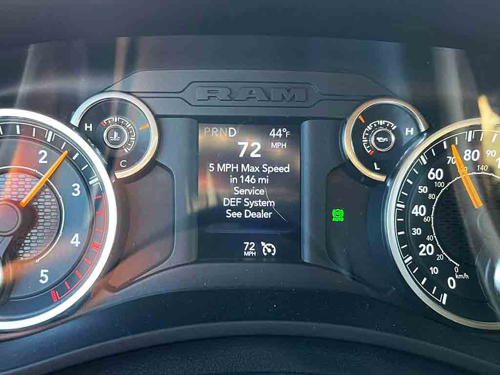 Service DEF System See Dealer