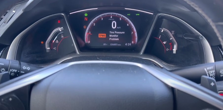 Tire Pressure Monitor Problem Honda Civic