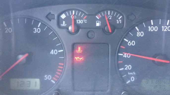 VW Red Oil Light Flashing